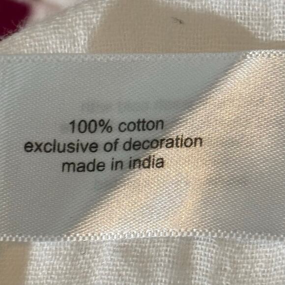 Lane Bryant Women Size 18 White Boho Drawstring Peasant Beach Summer Blouse Tops - Picture 5 of 10